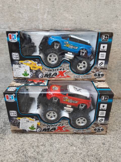 RC CAR JEEP MAX MOBIL REMOTE CONTROL BATRE CAS MAINAN ANAK BATERAI - RADIO CONTROLE BATERAI CHARGE