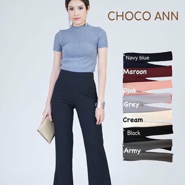 Celana Panjang Wanita Celana Choco Ann CASR253