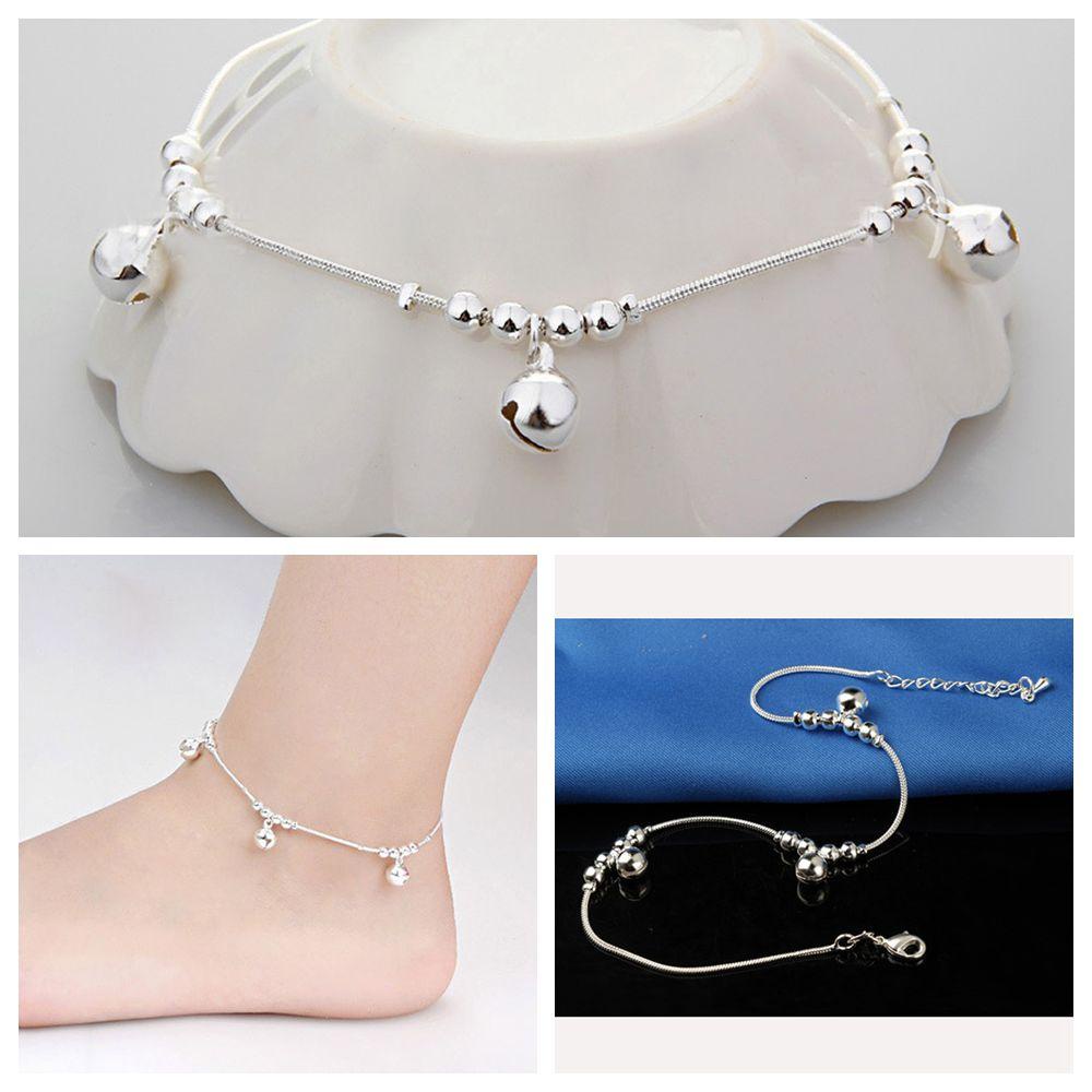 R-flower Foot Anklet Hot Fashion Jewelry Rantai Berlapis Perak