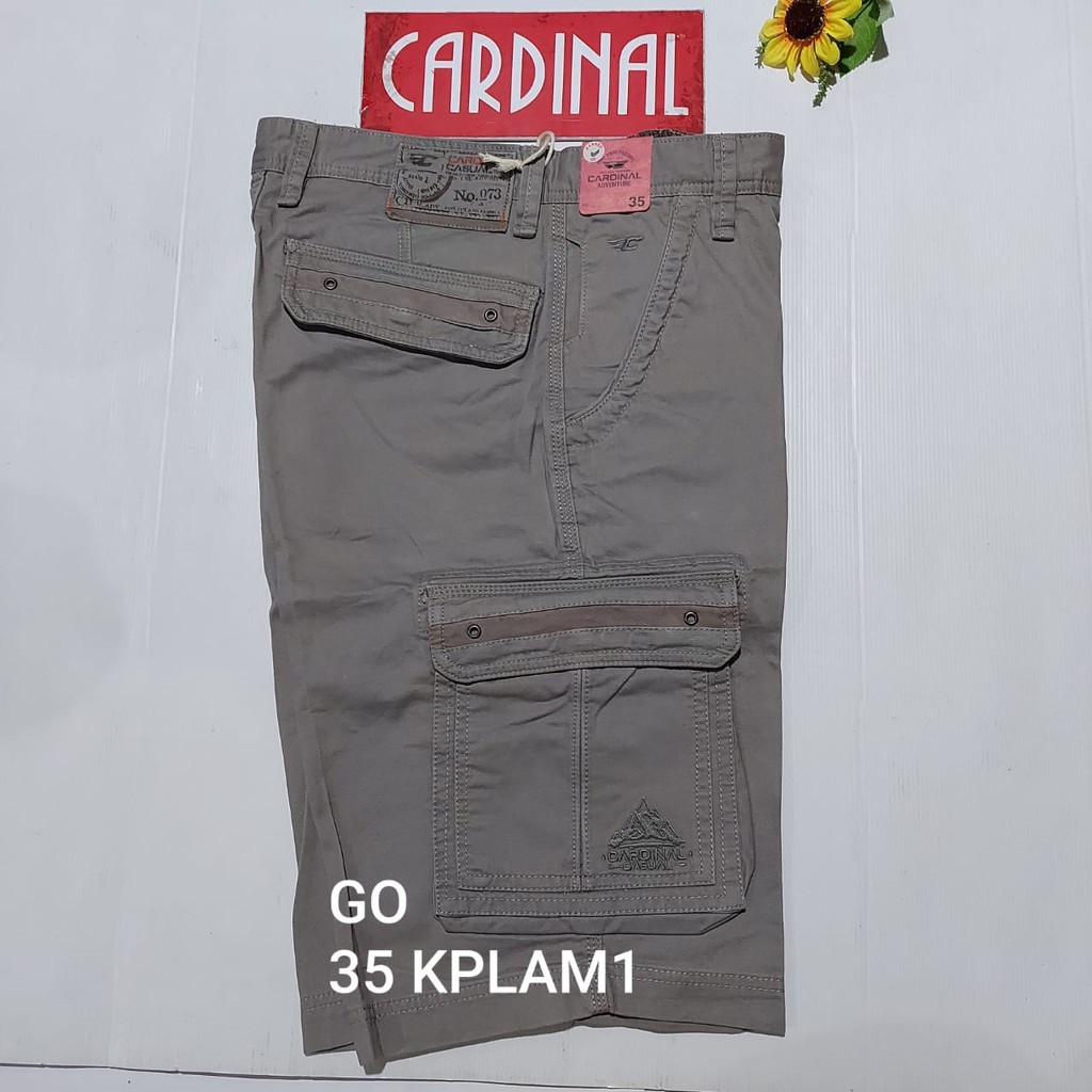 BB 35- KPL CARDINAL KEMPOL CASUAL Celana Pendek Kempol Fashion Pria Brand Kekinian