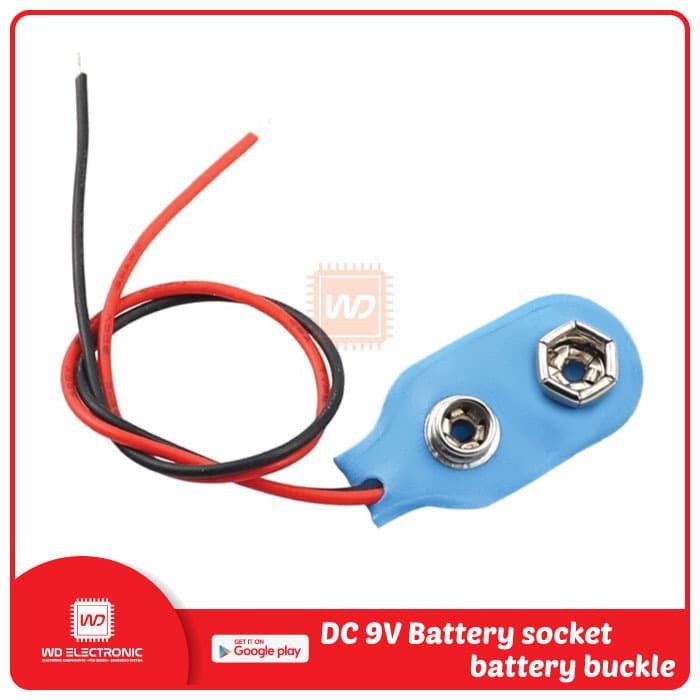 KANCING BATERAI 9V SOCKET BATTERY