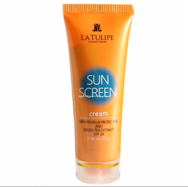 La Tulipe Sunscreen cream