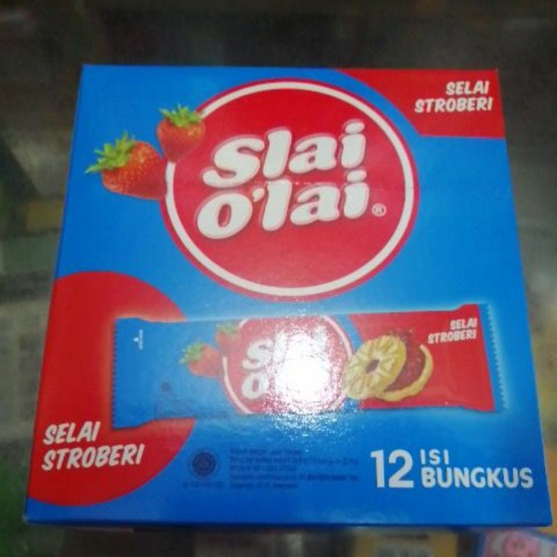 

Slai Olai rasa Stroberi isi 12 @ 24gr