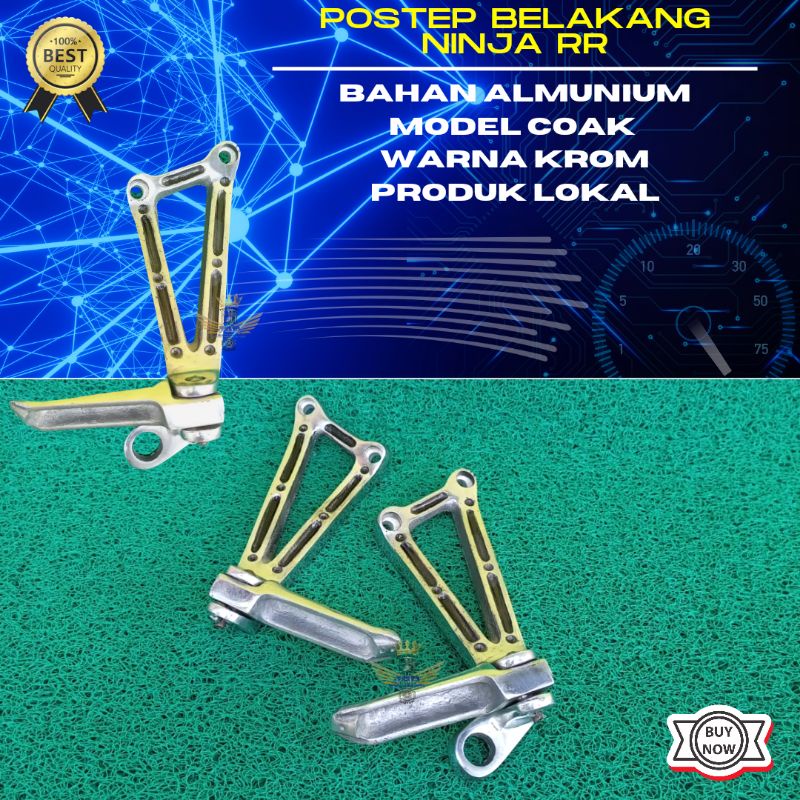 Postep Footstep Ninja RR Belakang Non Original