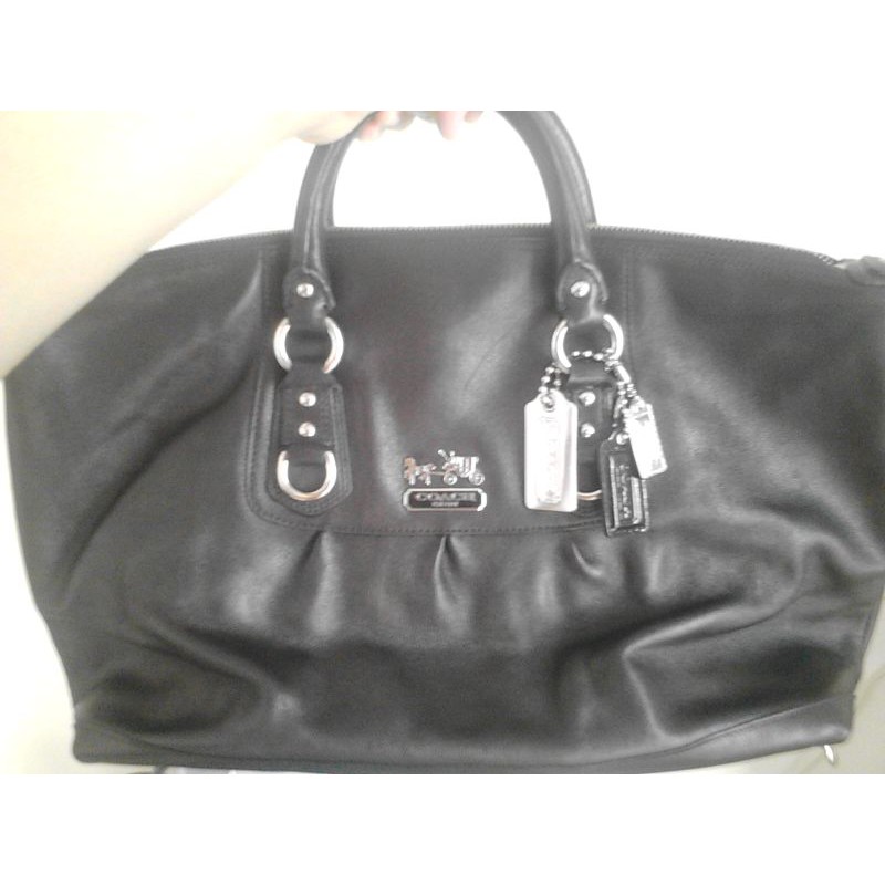 TAS HITAM KULIT ORIGINAL COACH