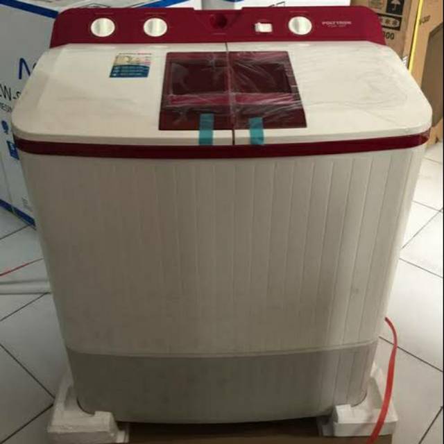 Mesin cuci 2 tabung Polytron PWM9366 9.5 kg