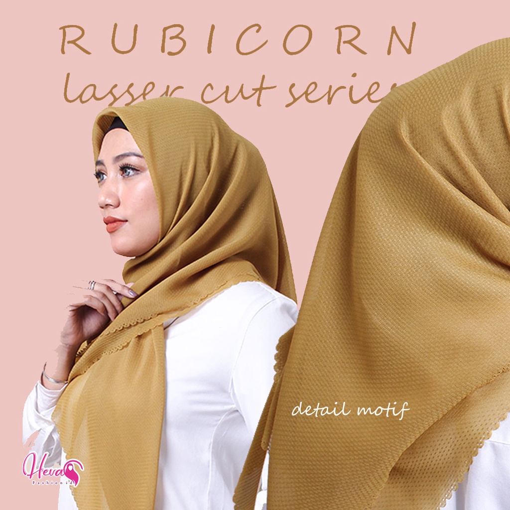 Hijab / Jilbab Rubicorn lassercut