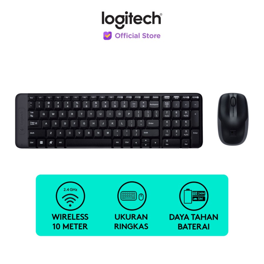 Logitech MK215 Wireless Keyboard Mouse