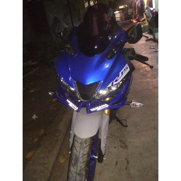 Windshield Visor JENONG dan Winglet YAMAHA YZF R15 V3 versi 2021