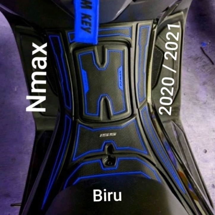 STIKER BIRU NEW NMAX TANK PAD DECK PAD VARIASI NEW NMAX 2020 2021 TERBARU