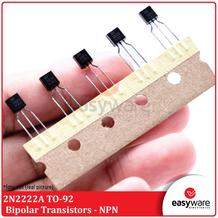 Transistor NPN 2N2222 2N2222A TO-92 with paper package