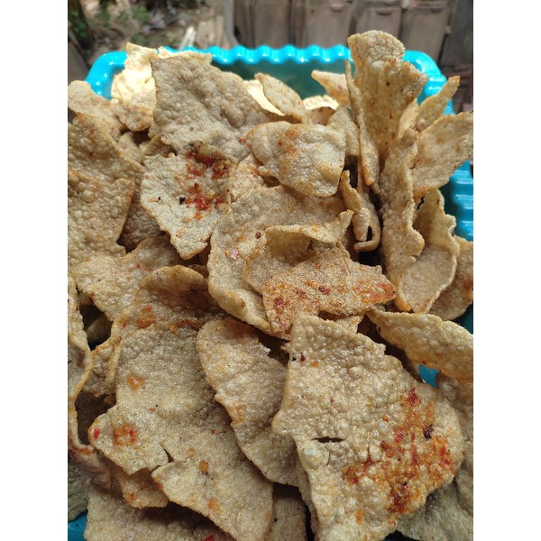 

KRUPUK CESBUL / MAKANAN KHAS DAERAH TAROKAN / KRUPUK PEDAS ENAK