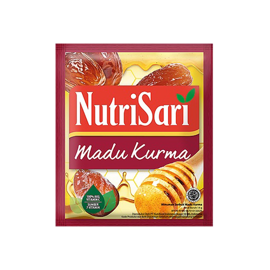 

Nutrisari Rasa Madu Kurma | Sachet