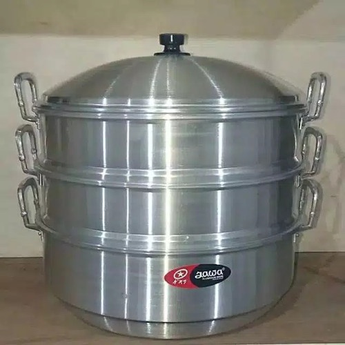 LANGSENG DJAWA 50 CM SUSUN 3 MASPION / dandang kukus 50cm / panci kukus