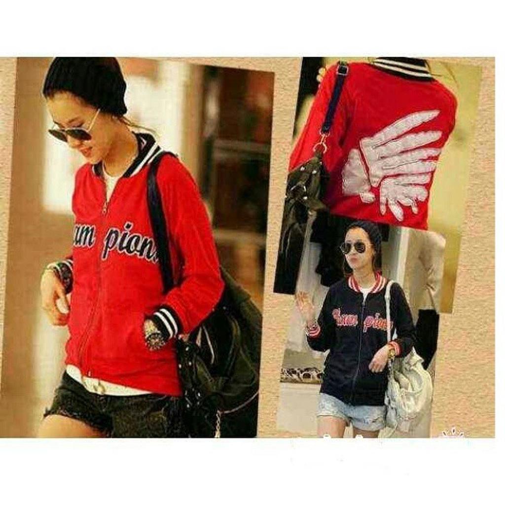 Jaket varsity champion indian