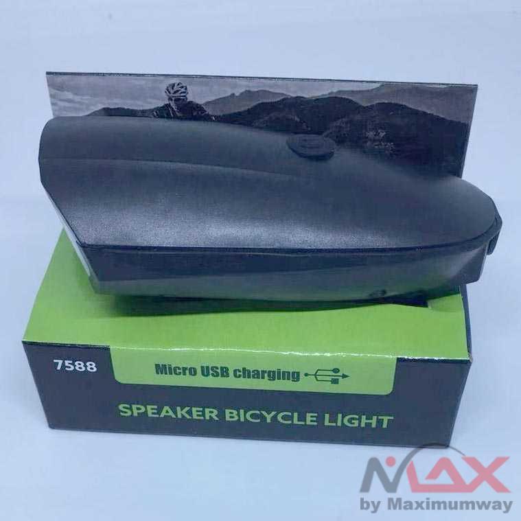 ANLOOK Lampu Klakson Sepeda Bike Light XPG LED 250 Lumens - 7588 Warna Hitam