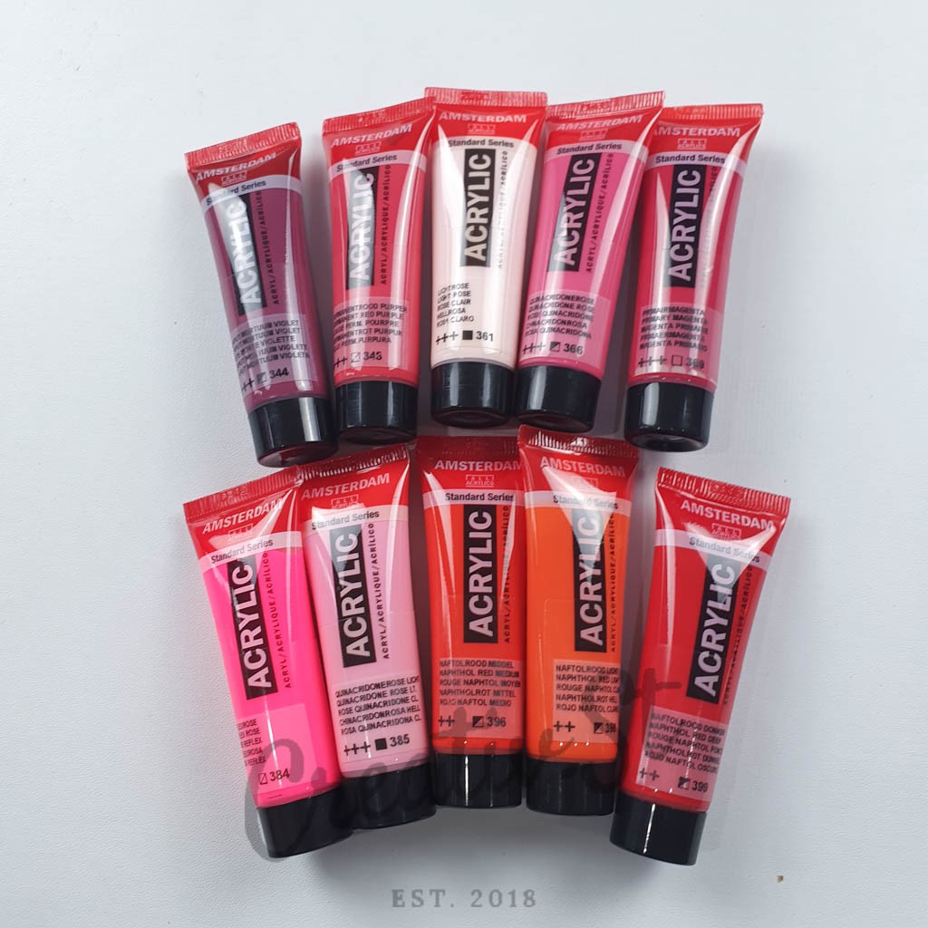 

H7Y Amsterdam Cat Acrylic Paint 20 Ml Cat Akrilik Lukis 20 Ml Part 2 Satuan