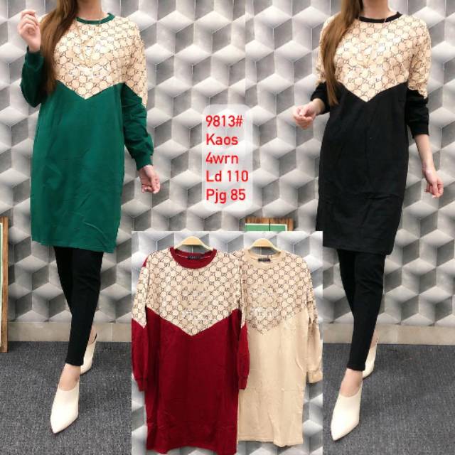 TUNIK KAOS IMPORT GUCCI