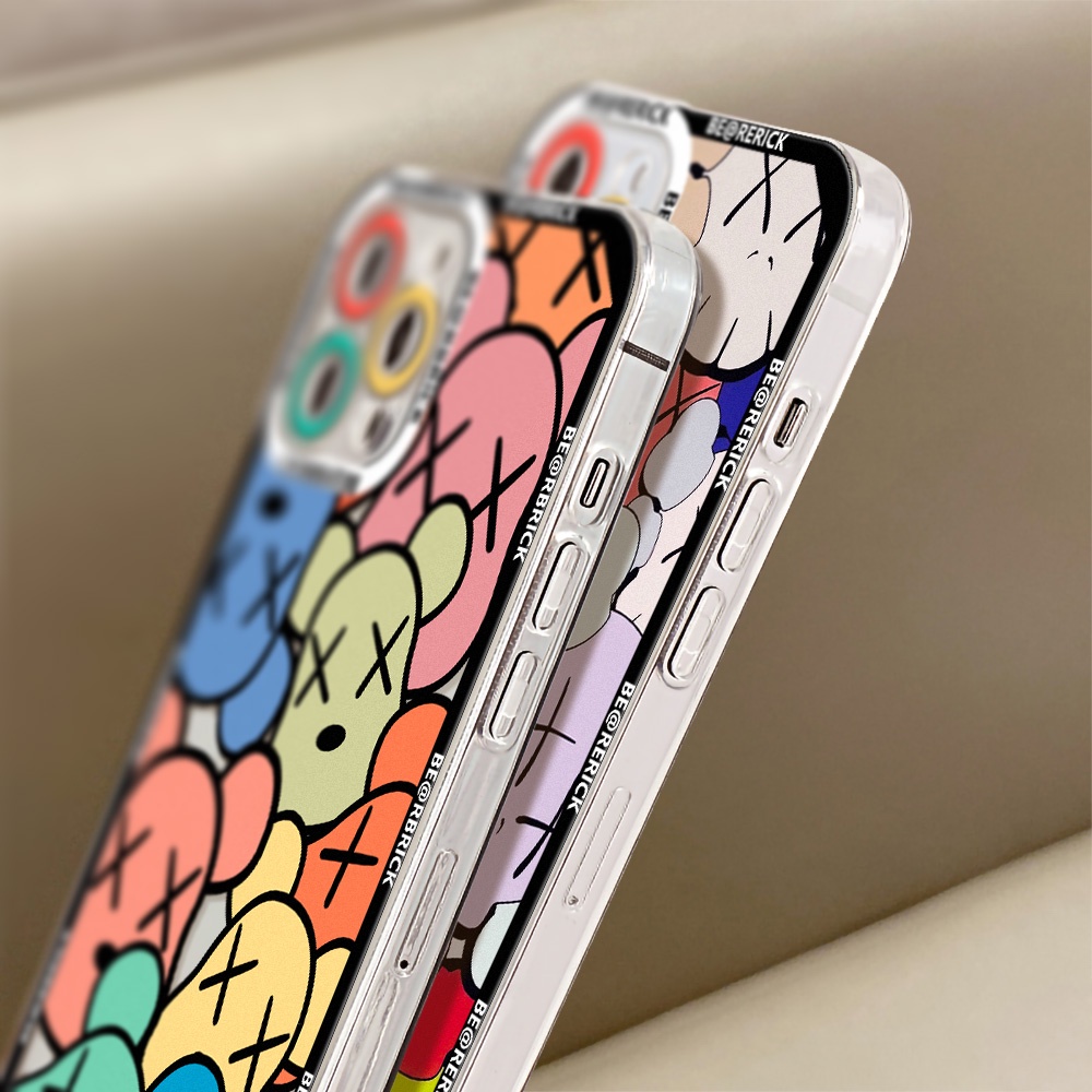 Soft Case TPU Transparan Motif Kartun Angel Eye Untuk iPhone 11 12 13 Pro Max X XR XS Max 13 12 Mini 7 8 Plus SE 2020 SE 2022