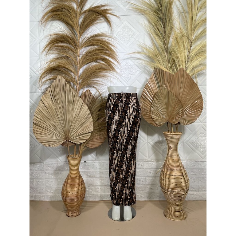 ROK PLISKET BATIK KUALITAS PREMIUM REAL PIC