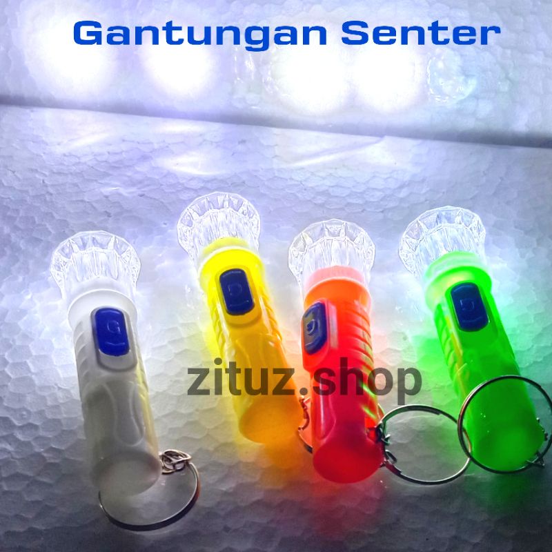 Gantungan kunci senter lampu gantungan kunci lampu gantungan kunci nyala gantungan senter mini sente