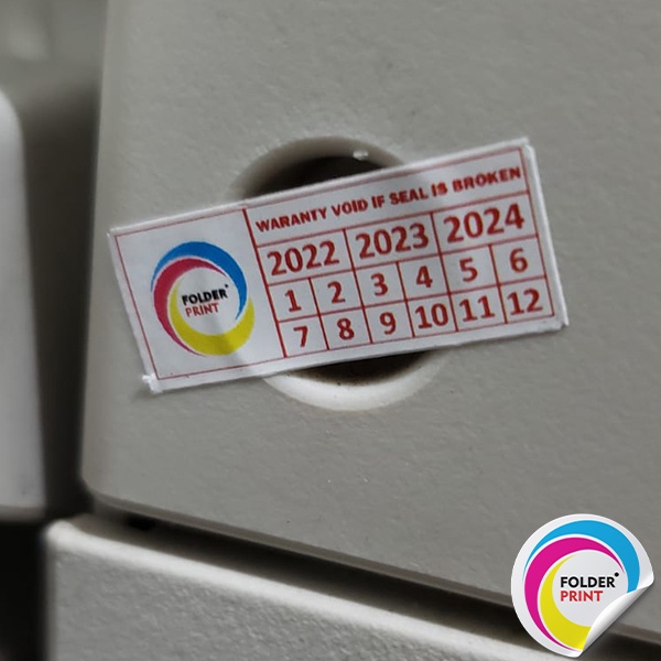 

HJK Cetak Stiker Garansi Pecah Telur Label Segel Warranty Kualitas Import