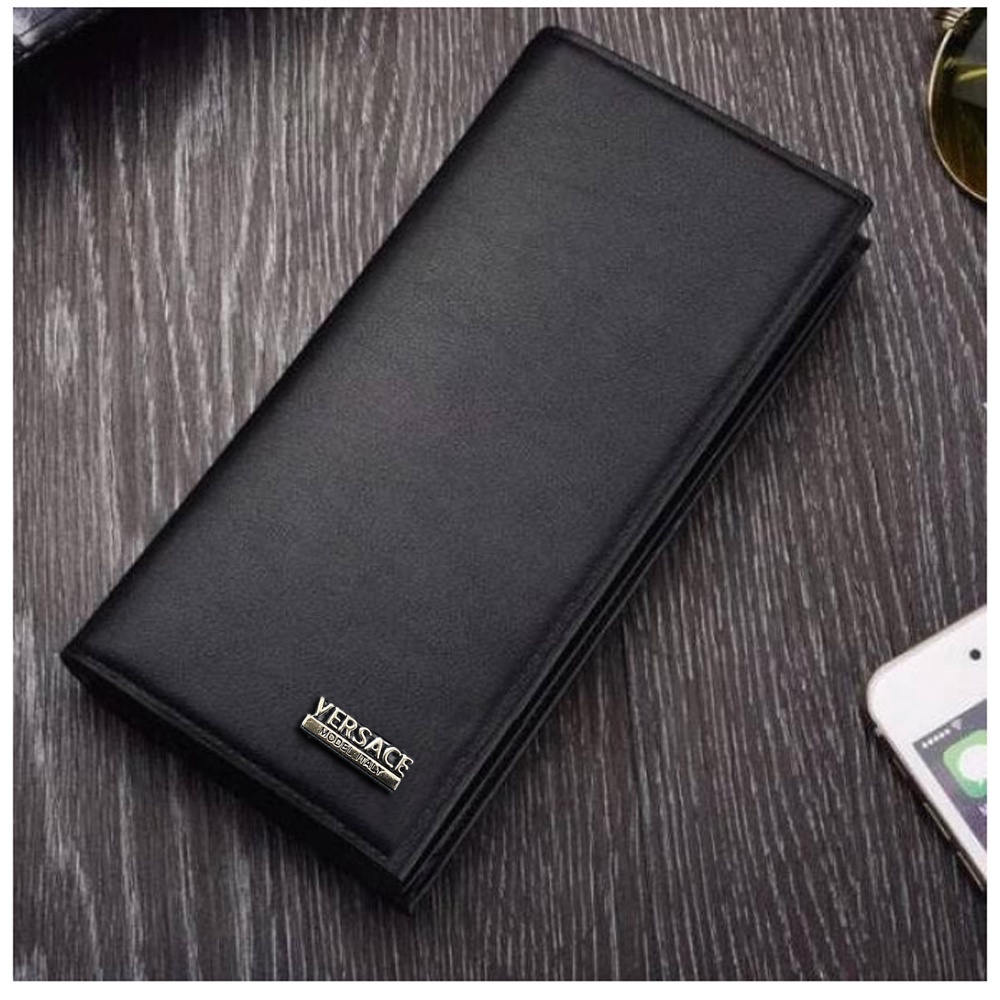 BIG SALE!! Fashion Pria dan Wanita Dompet Kulit Panjang Ver72 Dompet Panjang Pria Model Casual Formal Men Wallet terbaru + Bonus Box