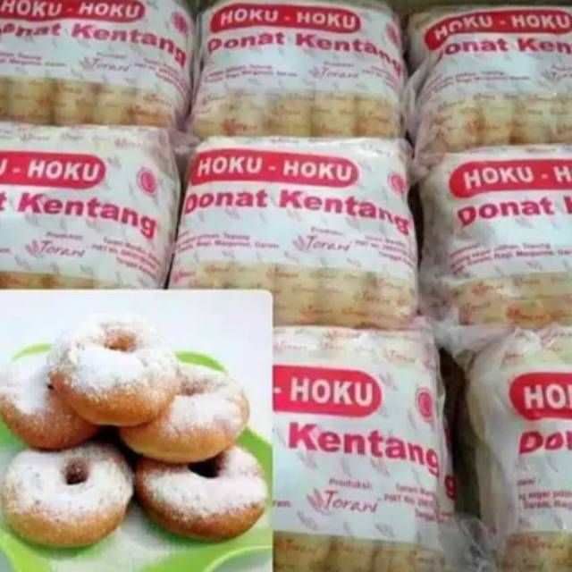 

Donat kentang gula putih hoku hoku frozen food