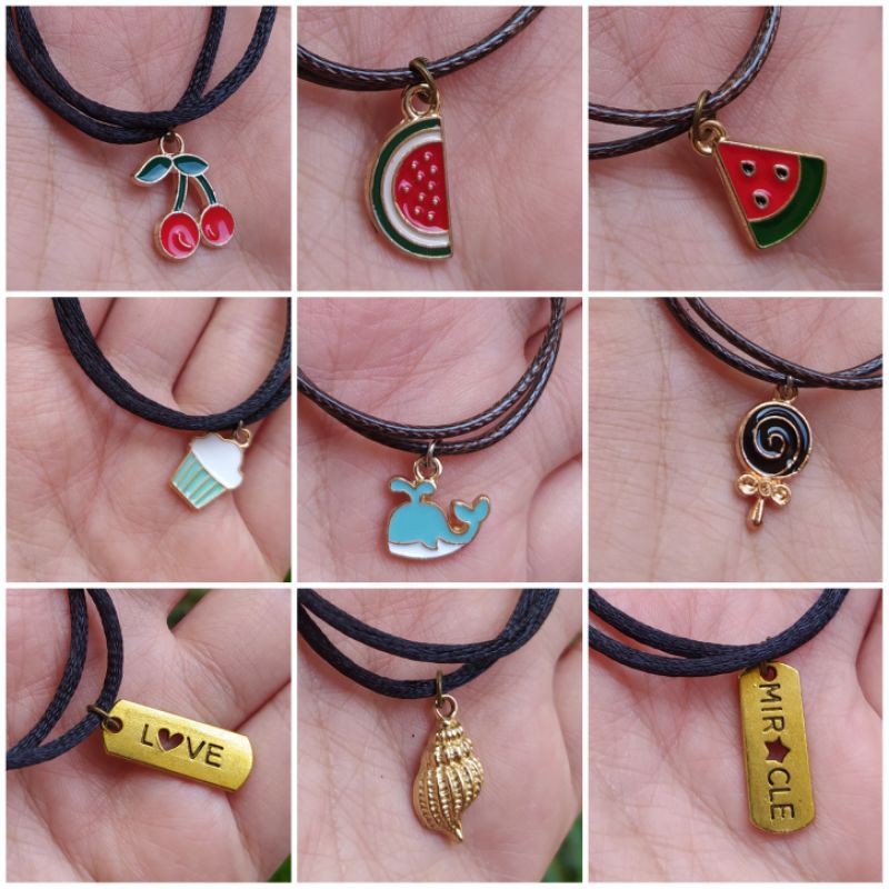  GELANG  DENGAN BERBAGAI CHARM PART 2 UNIK PERSAHABATAN 