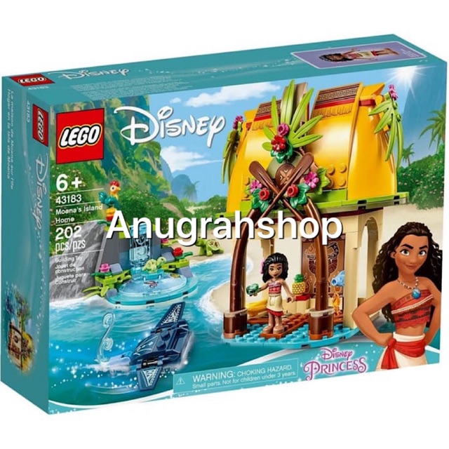 LEGO 43183 DISNEY Moanas Island Home