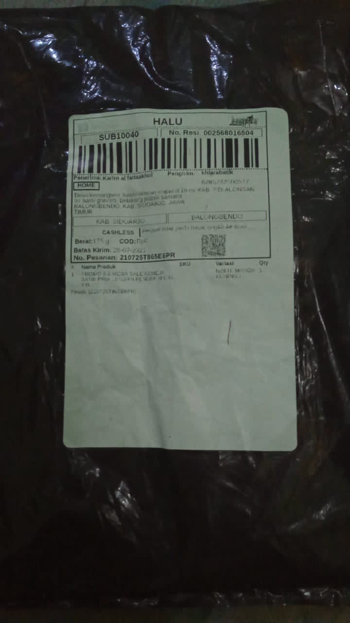 Hem, Lengan Pendek, Baju Batik, Batik Pekalongan, Atasan Pria, Seragam Batik #terbaru #top