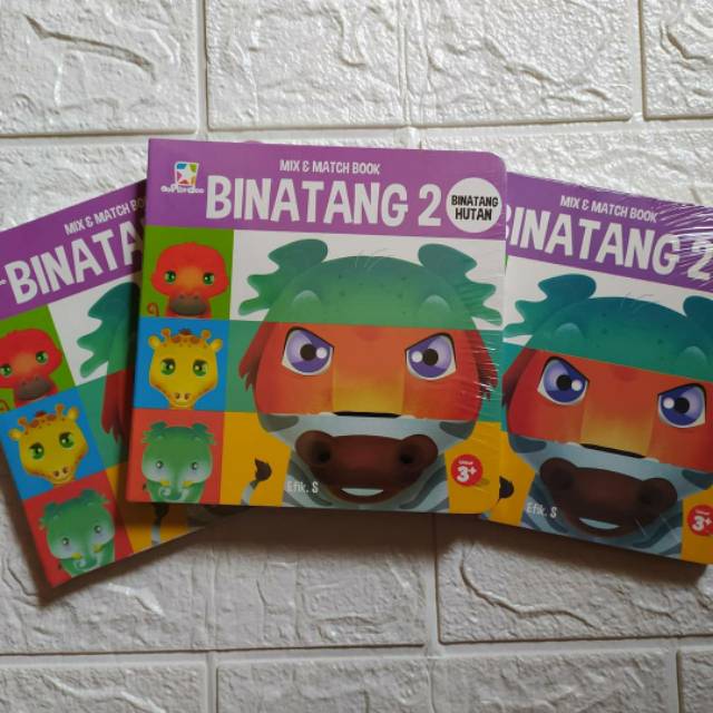 Mix & Match book binatang 2