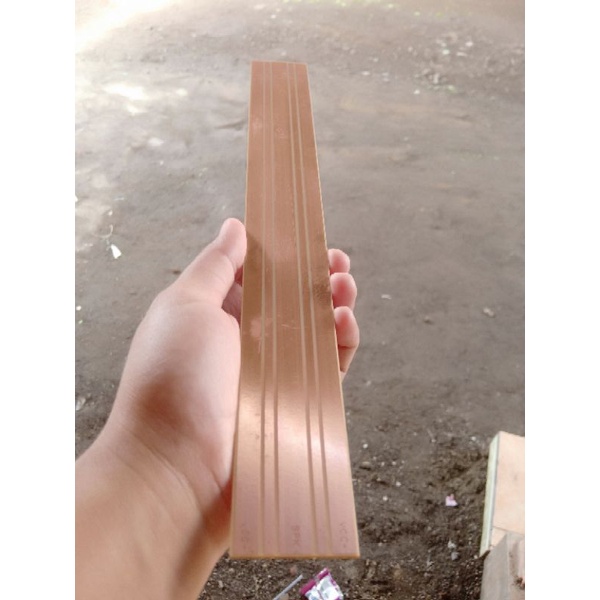 PCB polos panjang 30cm untuk transistor final