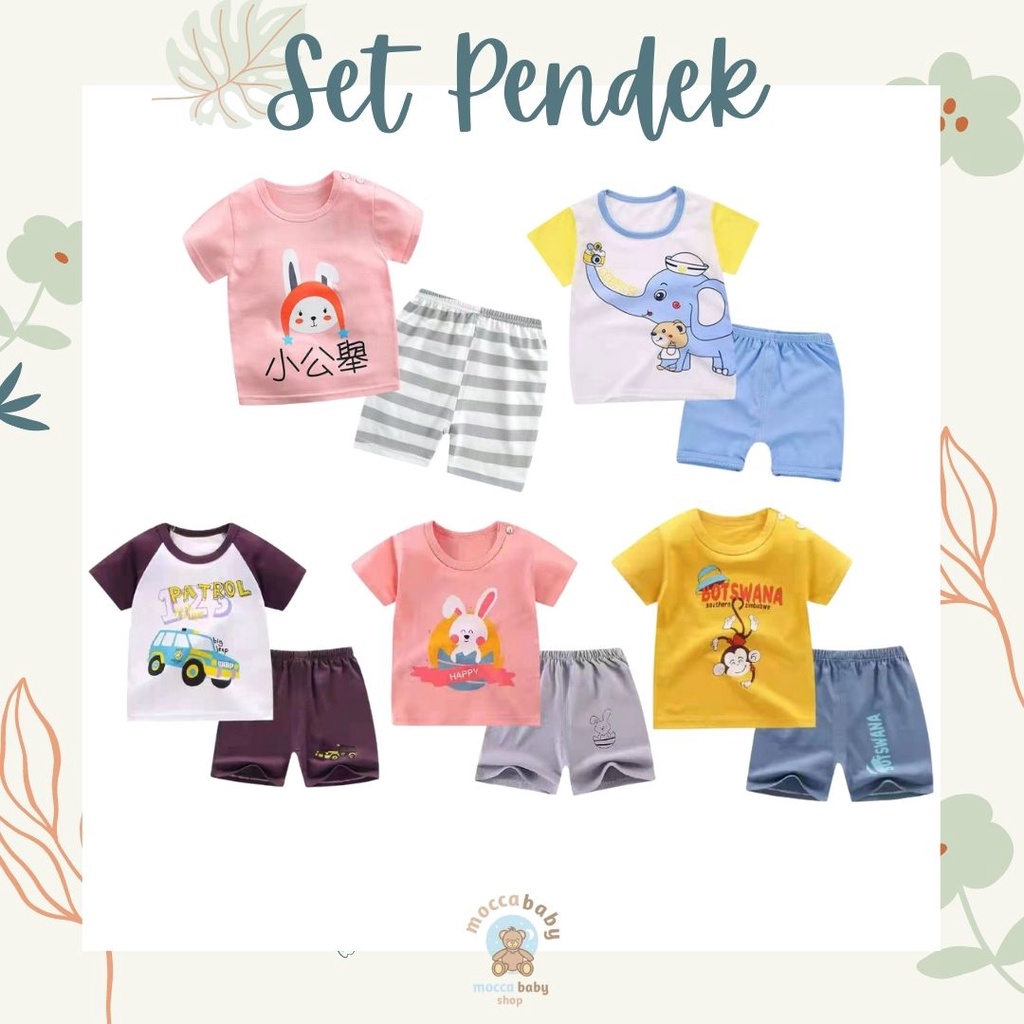 MBSS Baju bayi import stelan bayi karakter 0-2 tahun | setelan bayi | baju bayi laki laki 008