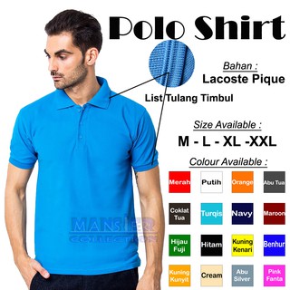  KAOS  POLO SHIRT PRIA  KAOS  KERAH  POLOS WANGKY WANGKI 