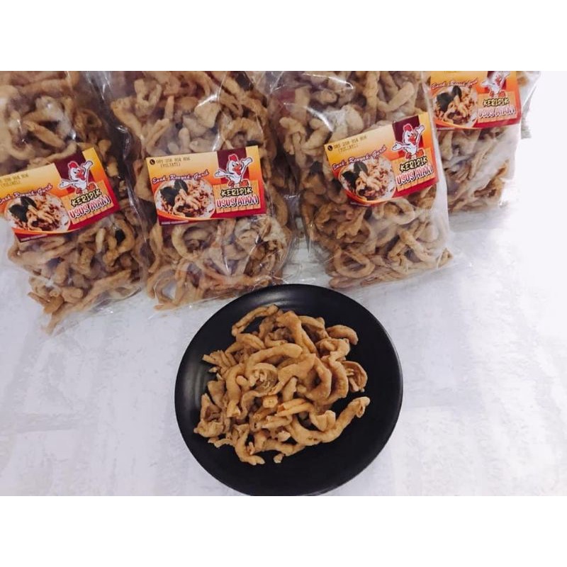 

Kripik Usus Ayam Spesial Kemasan 1Kg (1000Gr)