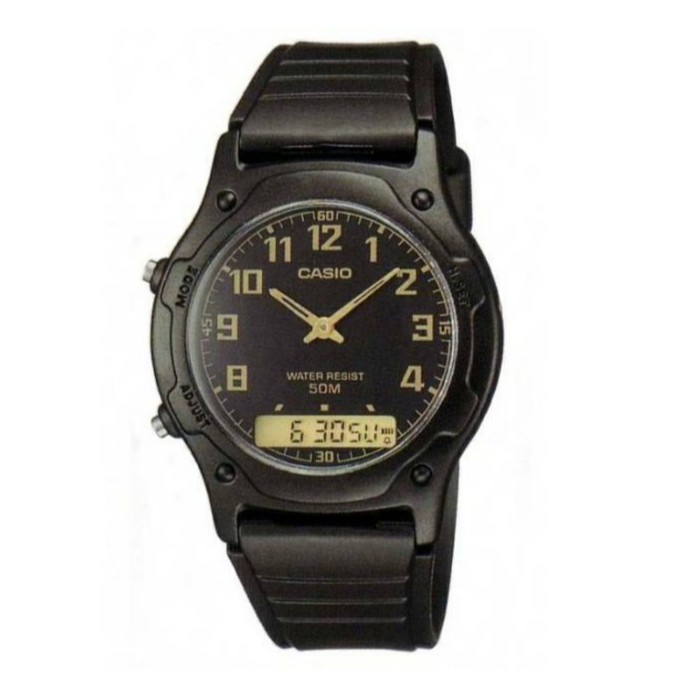 Casio Original AW49H-1B / AW-49HE-1A 2A 7A Jam Tangan Pria Analog Karet