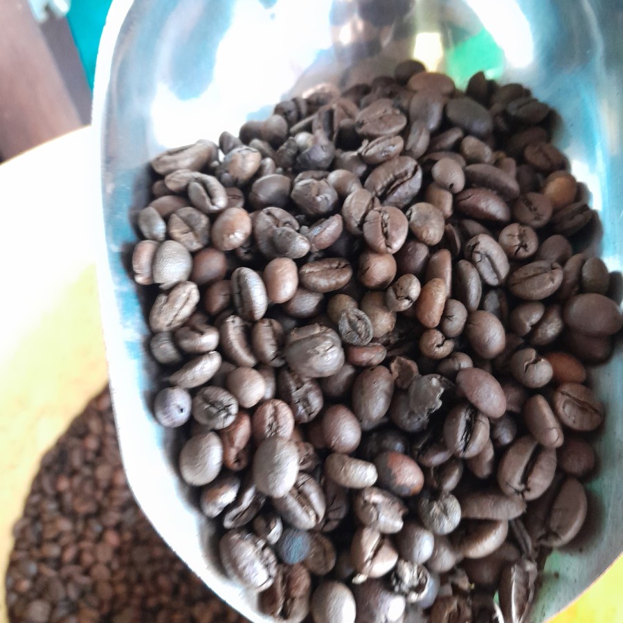 

Biji kopi Robusta Gayo aceh 500gr - roasted bean murni