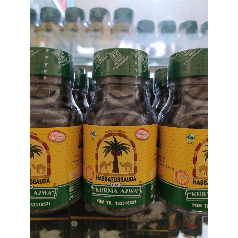 Habbatussauda Cap Kurma Ajwa | Habbatussauda Kapsul | Jintan Hitam Serbuk | Habbatussauda Habasyi