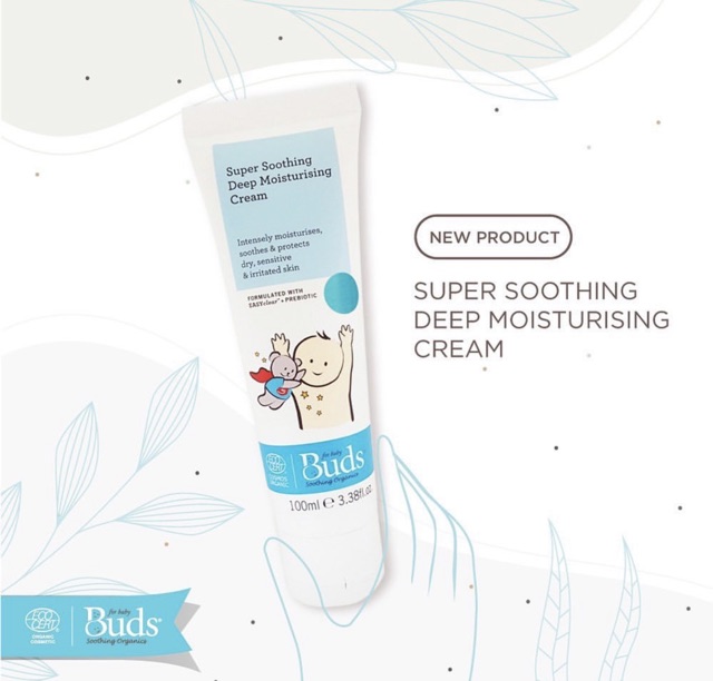 Buds super soothing deep moisturizing cream