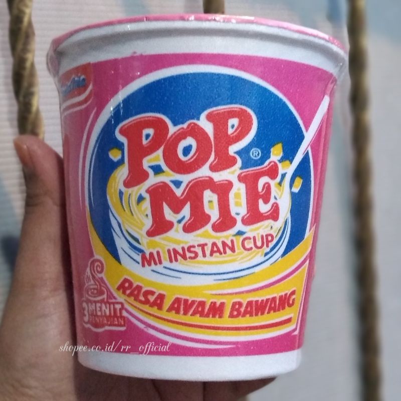 

Mi Instan Kuah Rasa Ayam Bawang Pink Pop Mie Kuah 75gr