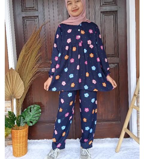 Ready Stock© Baju Setelan Anak Usia 9 - 12 Tahun / Pajamas Anak Tanggung ワ