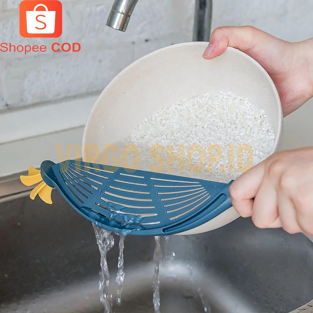 Alat Saring Cuci Beras / Rice Filter / Peniris Air Cuci Beras / Saringan / Filter / Perlengkapan Dapur