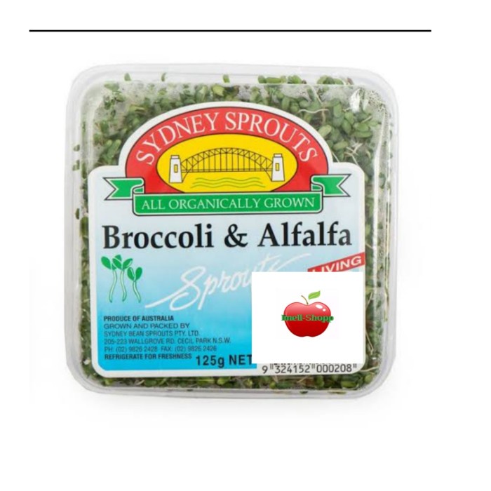 

Sydney Sprouts Brokoli dan Alfalfa 125 g