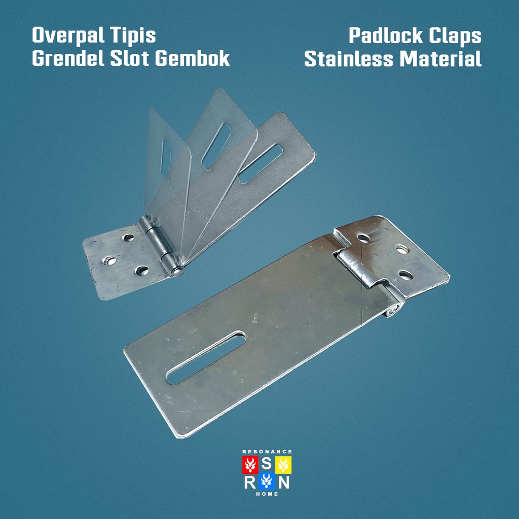 Overpal Plat 3&quot; / Slot Gembok Plat Resonance Home