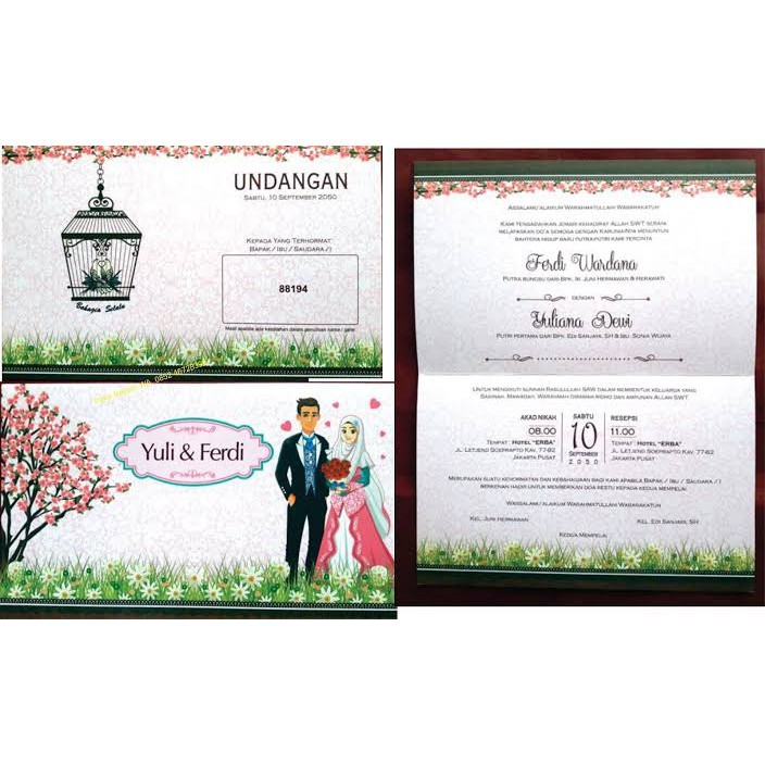 Kertas Undangan ERBA 88194 (100 Lembar)