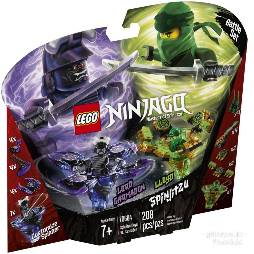 lego ninjago lloyd spinjitzu