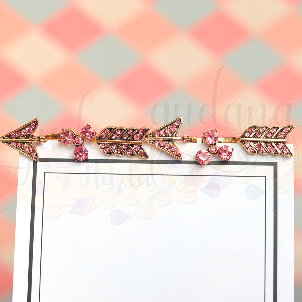 Anting Pink Arrow Unik Lucu Panah GH 203695