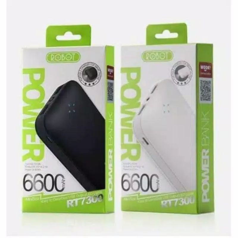 Powerbank Robot 6600mah Robot RT7300