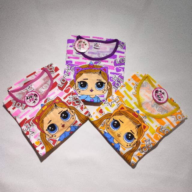 SETELAN ANAK PEREMPUAN - BAJU ANAK PEREMPUAN - PIYAMA ANAK MURAH "LOL"